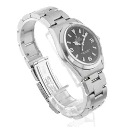 ROLEX EXPLORER I 14270 BLACK A NUMBER SECOND HAND MENS