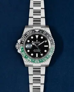 ROLEX GMT-MASTER II 126720VTNR 40MM BLACK DIAL STAINLESS STEEL WATCH