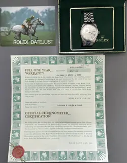 ROLEX GENT'S WRISTWATCH 16030 1984 STAINLESS OYSTER PERPETUAL DATEJU (PD3043585)