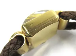 ROLEX 4291 PRECISION HAND-WOUND LADIES COCKTAIL WATCH K18YG YELLOW GOLD WOMEN'S