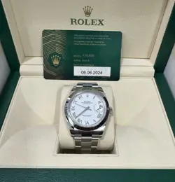 126300 WHITE DIAL