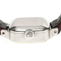 ROLEX 2651 PRECISION K18WG CAL.1400 HAND-WOUND LADIES WHITEGOLD WRIST WATCH LOGO