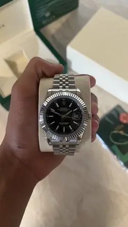 SILVER ROLEX DATEJUST