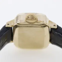 K18YG LEATHER HAND-WOUND