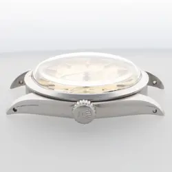 ROLEX 6426 OYSTER PRECISION SILVER DIAL SS HAND-WOUND MEN'S WRIST WATCH TOP ONLY