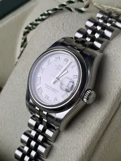 RHODIUM ROMAN DIAL
