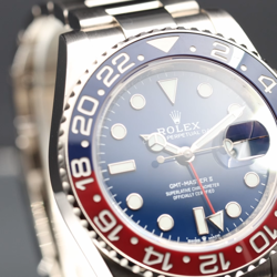 2023 Rolex GMT Master II Pepsi Blue Dial White Gold 40mm 126719BLRO - Full Set