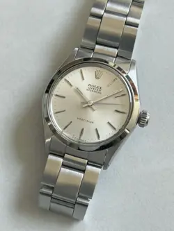 ROLEX OYSTER PRECISION SPEED ​​KING REF.6430 SILVER DIAL HAND WINDING WRISTWATCH