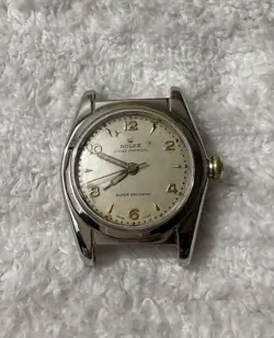 VINTAGE 50’S ROLEX OYSTER PERPETUAL SUPER PRECISION ***READ***