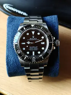 MINT ROLEX SEA-DWELLER 4000 SD4K 40MM CERAMIC STEEL WATCH 116600 BOX MANUAL