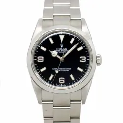 ROLEX EXPLORER 1 114270 SERIAL D AUTOMATIC BLACK DIAL MENS WATCH 90276277