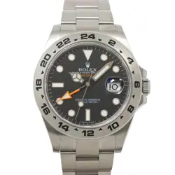 ROLEX EXPLORER II 216570 SERIAL RONDOM DATE BLACK DIAL MENS WATCH 90264970
