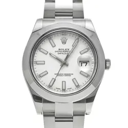 ROLEX DATEJUST II 116300 RANDOM SERIAL WHITE DIAL AUTOMATIC MEN'S WATCH