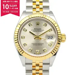 ROLEX DATEJUST RANDOM SERIAL K18YG SS LADIES NP 279173G #MM015