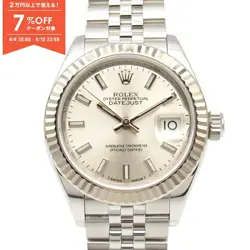 ROLEX DATEJUST RANDOM SERIAL K18WG SS LADIES BA279174 #MM038