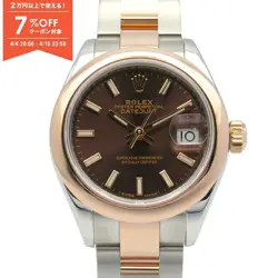 ROLEX DATEJUST RANDOM SERIAL K18PG SS LADIES 279161 #MM031