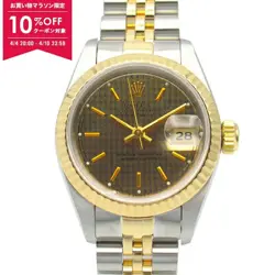 ROLEX DATEJUST N SERIES K18YG SS LADIES' GOLD 69173 #MM087