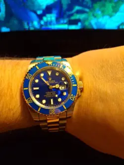 ROLEX SUBMARINER BLUE DIAL