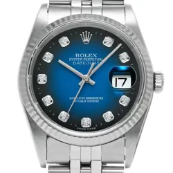ROLEX DATEJUST 16234G W NUMBER (MANUFACTURED AROUND 1996) MEN'S WATCH G0409