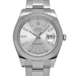 ROLEX DATEJUST II 116300 AUTOMATIC SILVER DIAL AUTOMATIC MEN'S WATCH