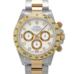 ROLEX COSMOGRAPH DAYTONA 16523G WHITE/DIAMOND 650685