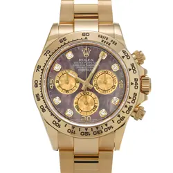 ROLEX COSMOGRAPH DAYTONA 116508NG BLACK SHELL/DIAMOND 659311