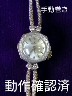 ROLEX ANALOG MANUAL WOMEN K14WG ANTIQUE WATCH VINTAGE 378514354