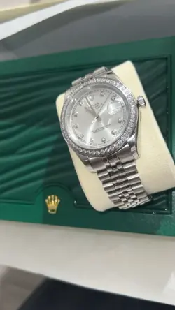 ROLEX 31MM MIDSIZE DATEJUST PRESIDENTIAL 18K (PRE-OWNED 68279)