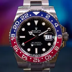 2025 NEW STICKERED ROLEX GMT-MASTER II PEPSI 126710BLRO RED & BLUE BOX & PAPERS