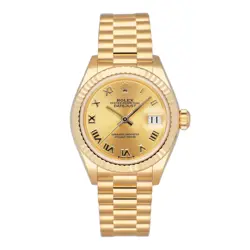 ROLEX DATEJUST 279178 YELLOW GOLD LADIES WATCH BOX PAPERS