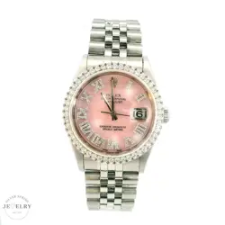 ROLEX DATEJUST MODEL 16234 36MM STAINLESS STEEL  (200365201)