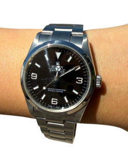 ROLEX EXPLORER I 114270 – 36MM STAINLESS STEEL – BLACK DIAL – CLASSIC ICON
