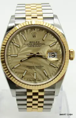 CHAMPAGNE PALM MOTIF