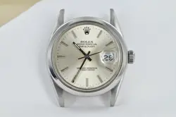 ROLEX DATEJUST STAINLESS STEEL WRISTWATCH REF 16000 - YEAR 1987 - 36MM HEAD ONLY