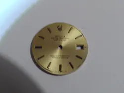 GENUINE LADIES ROLEX DIAL, PRE OWNED, SLIGHT MARKS, FITS M/M 2135