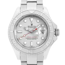ROLEX YACHT MASTER 16622 SILVER Z NUMBER SECOND HAND MENS