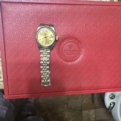 ROLEX OYSTER PERPETUAL DATE 18K/STAINLESS STEEL WATCH 6917 26MM