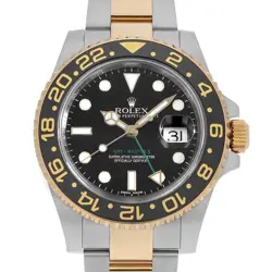 ROLEX GMT MASTER II 116713LN BLACK G NUMBER SECOND HAND MENS