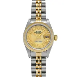 ROLEX DATEJUST 79173NRD YELLOW SHELL 663652