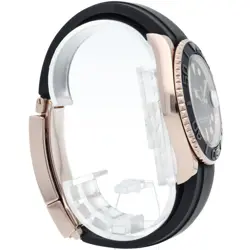 K18PG/RUBBER MENSWATCH BLACK