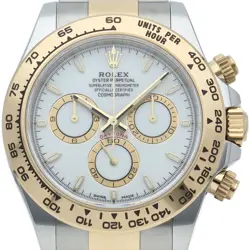 ROLEX COSMOGRAPH DAYTONA WATCH 126503 K18YG/STAINLESS STEEL MENSWATCH WHITE USED