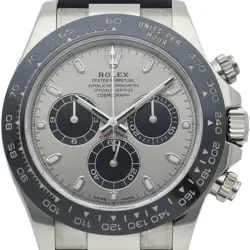 ROLEX COSMOGRAPH DAYTONA WATCH STEEL BLACK 116519LN K18WG / RUBBER MENSWATCH...