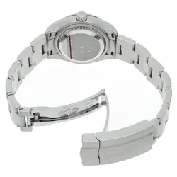 ROLEX Oyster Perpetual 28 Watch 276200 Stainless Steel WomenWatch blue USED