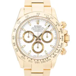 ROLEX DAYTONA 116508 WHITE WARRANTY 2018 BOX/PAPER