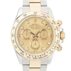 ROLEX DAYTONA 116503G CHAMPAGNE TWO-TONE WARRANTY 2018 BOX/PAPER