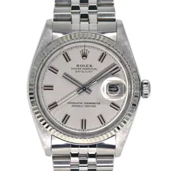 ROLEX 1601/4 DATEJUST SILVER #KN385