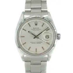 ROLEX DATEJUST 1600/0 SILVER #KN408