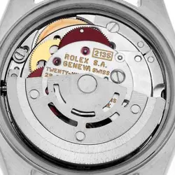 Rolex Datejust Steel Yellow Gold Roman Slate Dial Ladies Watch 69163
