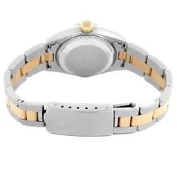 Rolex Datejust Steel Yellow Gold Roman Slate Dial Ladies Watch 69163