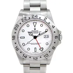 ROLEX 16570 EXPLORER 2 WHITE #KN209